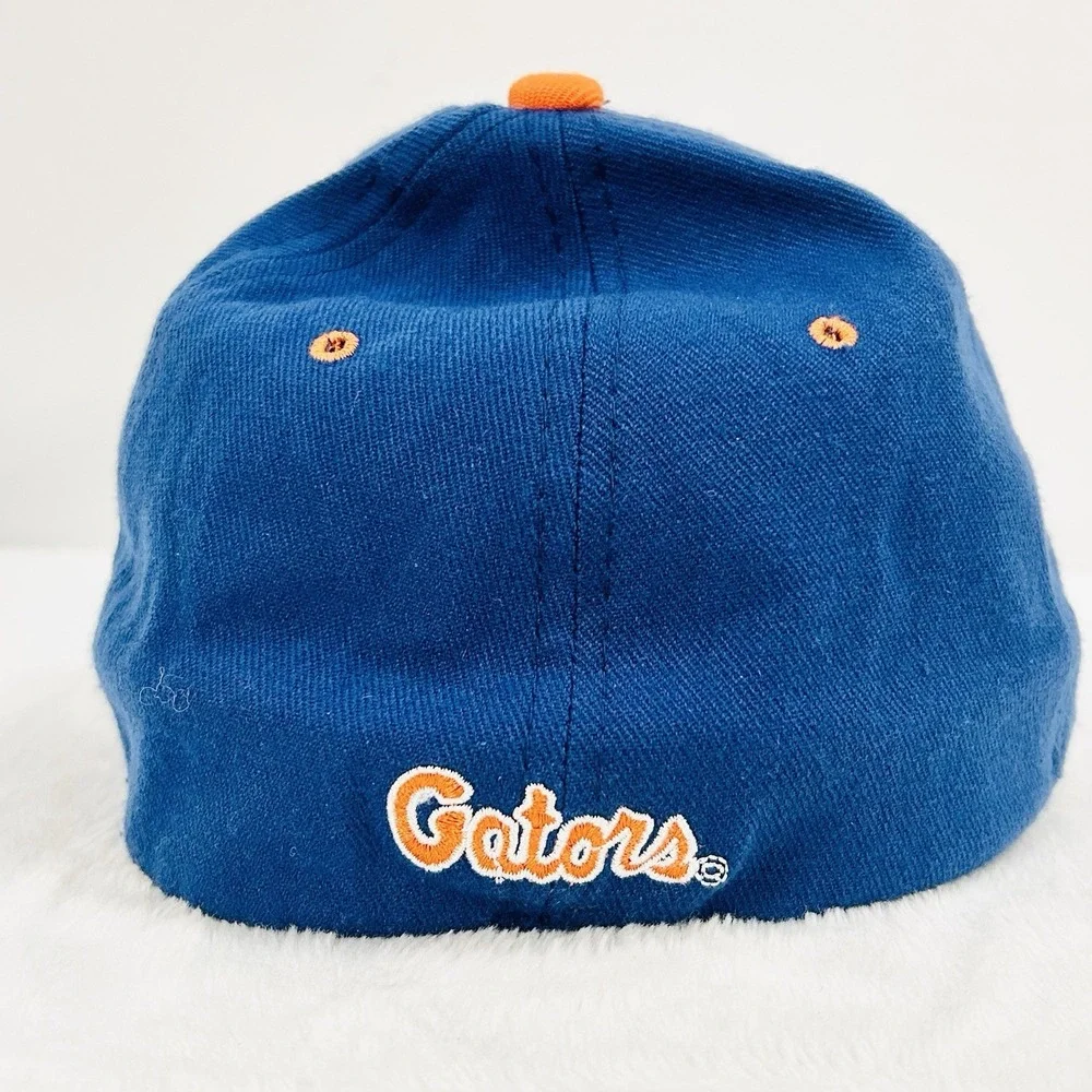 Zephyr Florida Gators F Logo Stretch Flex Hat Cap L/XL‎ Blue NCAA College